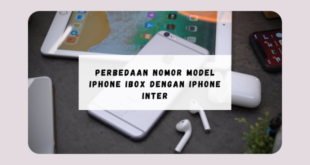 Nomor model iPhone iBox