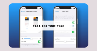 cara cek true tone