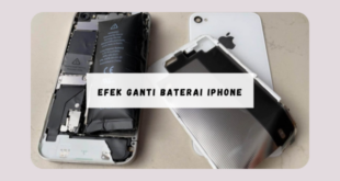 efek ganti baterai iPhone